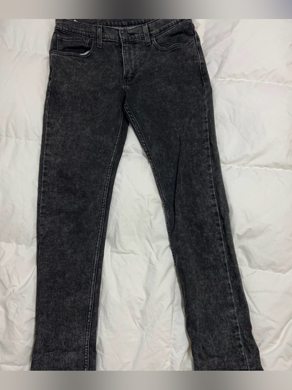 Levi’s acid wash black 512 jeans